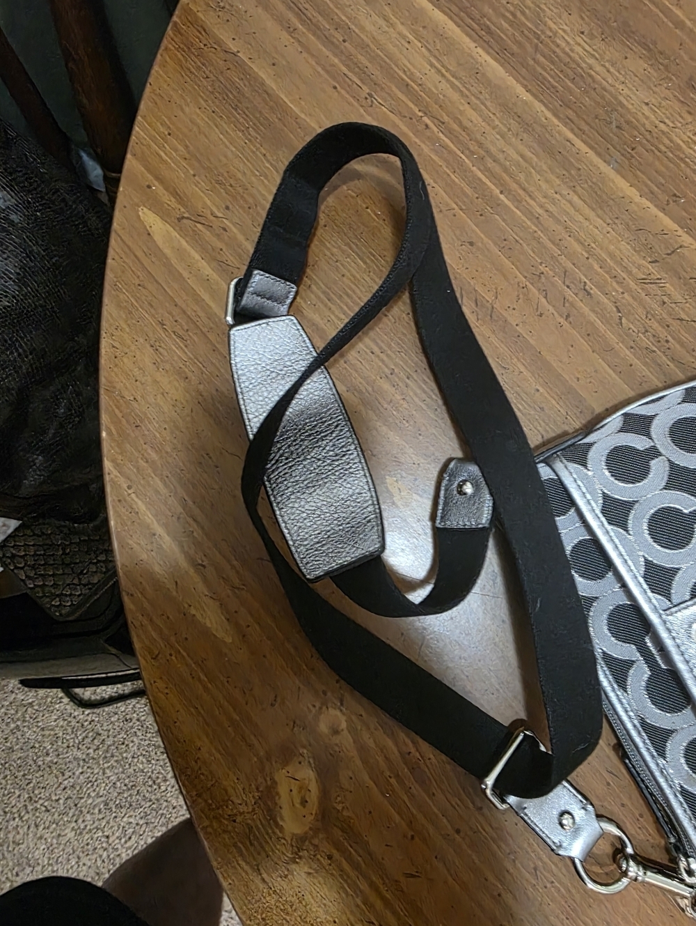 Coach Julia Op Art Swingback Crossbody Bag - Picture 3 of 11